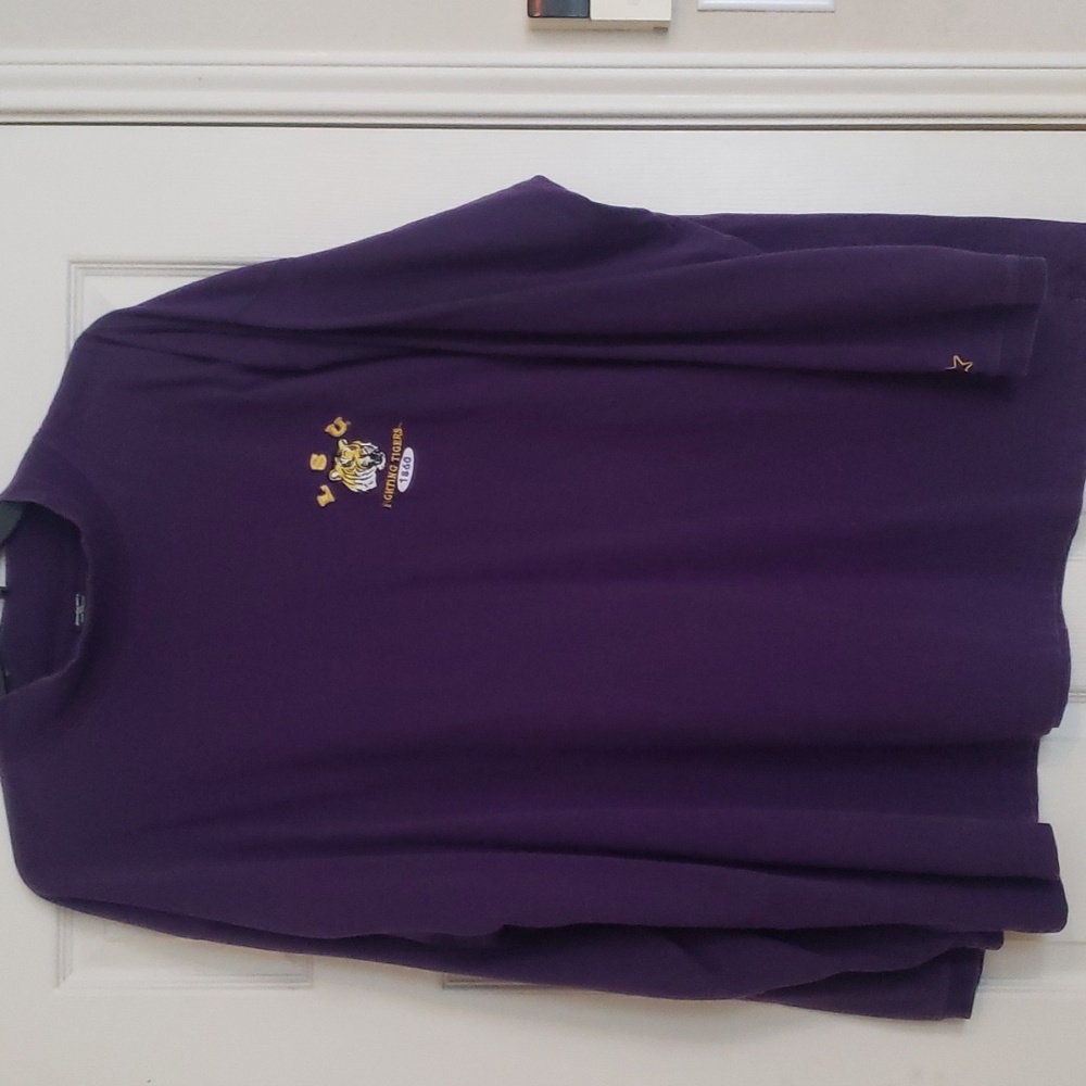 Women's mock turtle Lsu tshirt